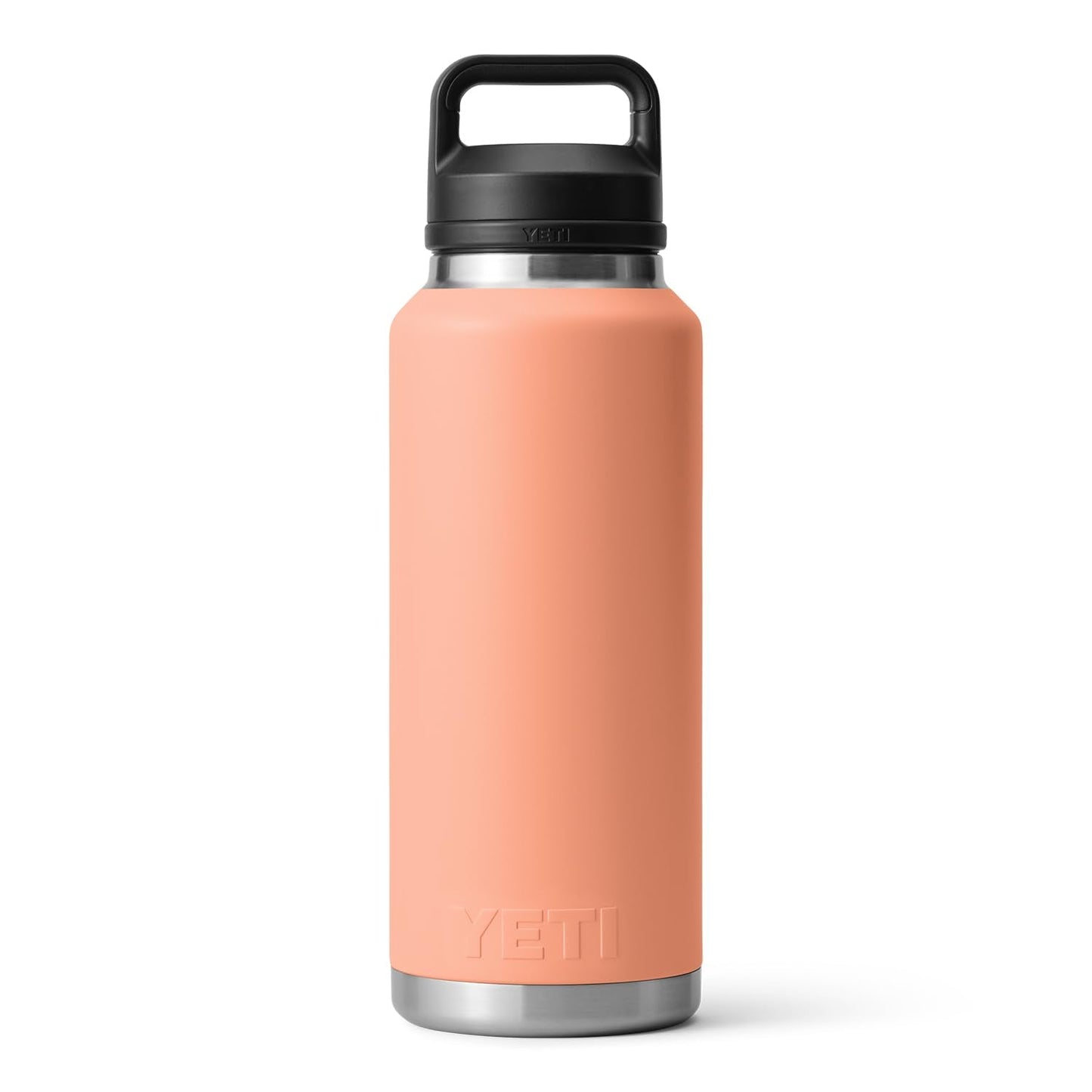 YETI Rambler 46 oz Bottle, Leakproof, Vacuum Insulated, Stainless Steel with Chug Cap, Lowcountry Peach