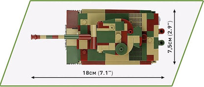 COBI Musee des Blindes Collection Pz.Kpfw. VI Tiger Ausf. E 2-in-1 Building Set 442 Pieces