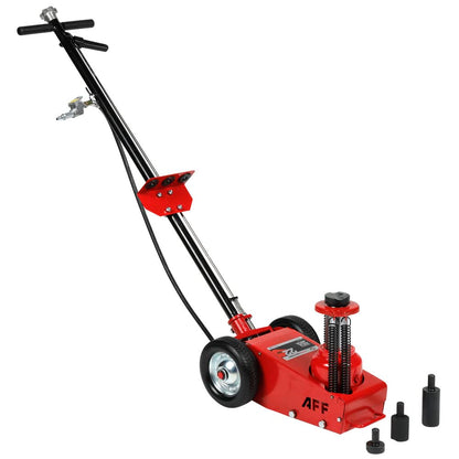 AFF 22 Ton Axle Jack - Single Stage Air Assist Hydraulic Truck Jack with 3 Piece Extension Kit