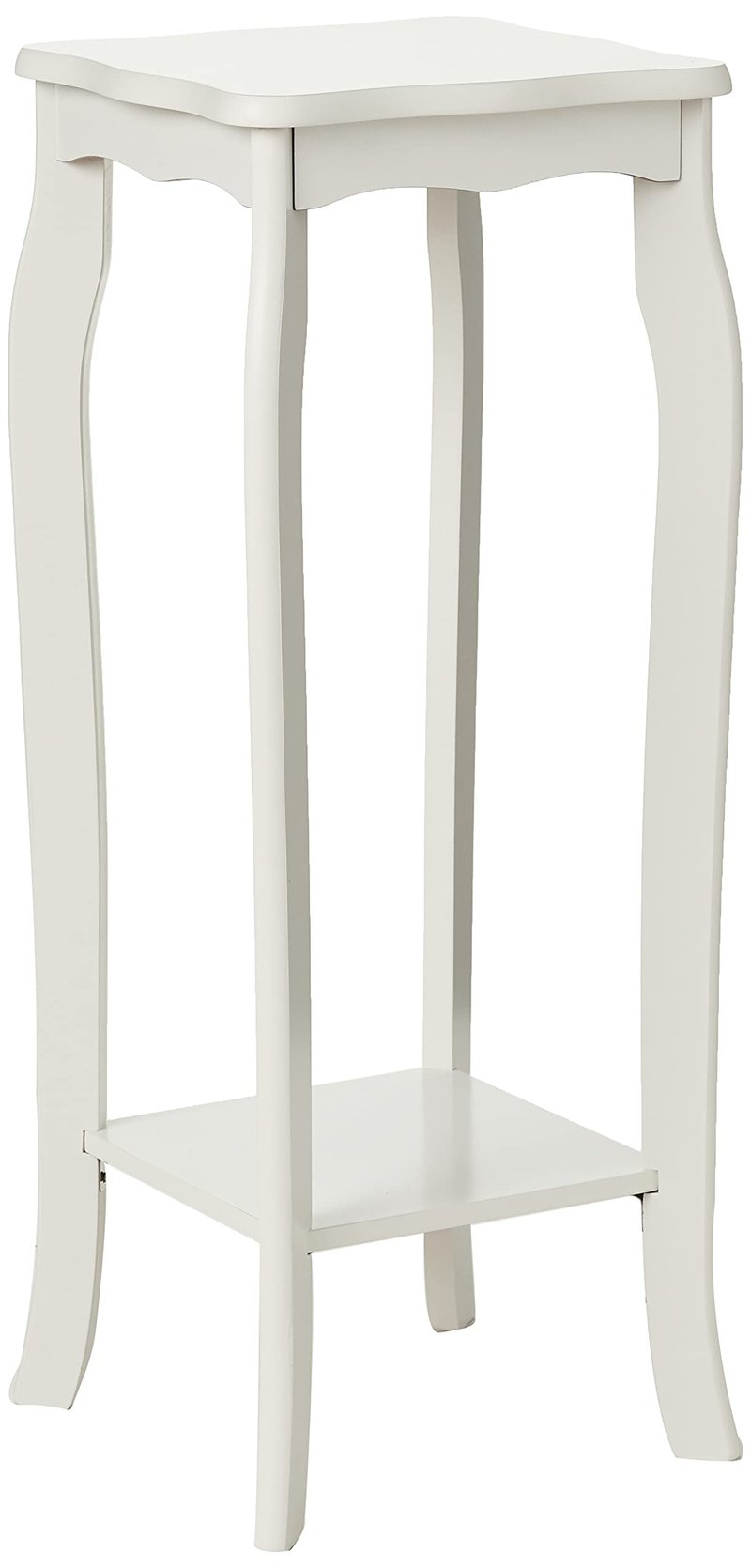 Frenchi Home Furnishing 2 Tier Plant Stand, WHITE