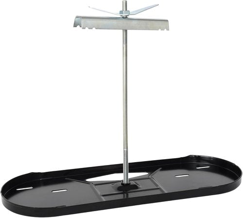 Flame King Dual RV Propane Tank Cylinder Rack - Holds 40lb Tanks for RVs and Trailers | KT40MNT