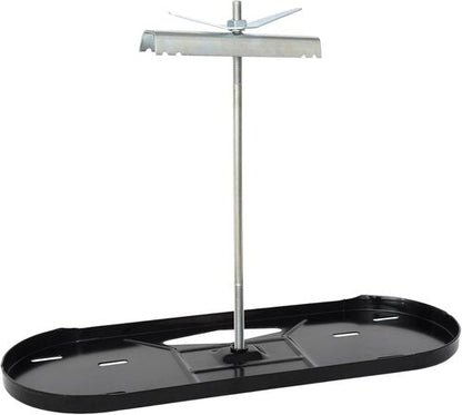 Flame King Dual RV Propane Tank Cylinder Rack - Holds 40lb Tanks for RVs and Trailers | KT40MNT