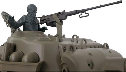 Heng Long US in Stock 1/16 Scale 7.0 Upgraded M26 Pershing RTR RC Tank 3838 Metal Tracks Smoke Generator 340° Rotating Turret Infrared Combat Lifting Barrel Light Sound Airsoft Tank