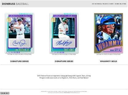 Hobby Exclusive 2025 Panini Donruss Baseball Blaster Box HOFBC