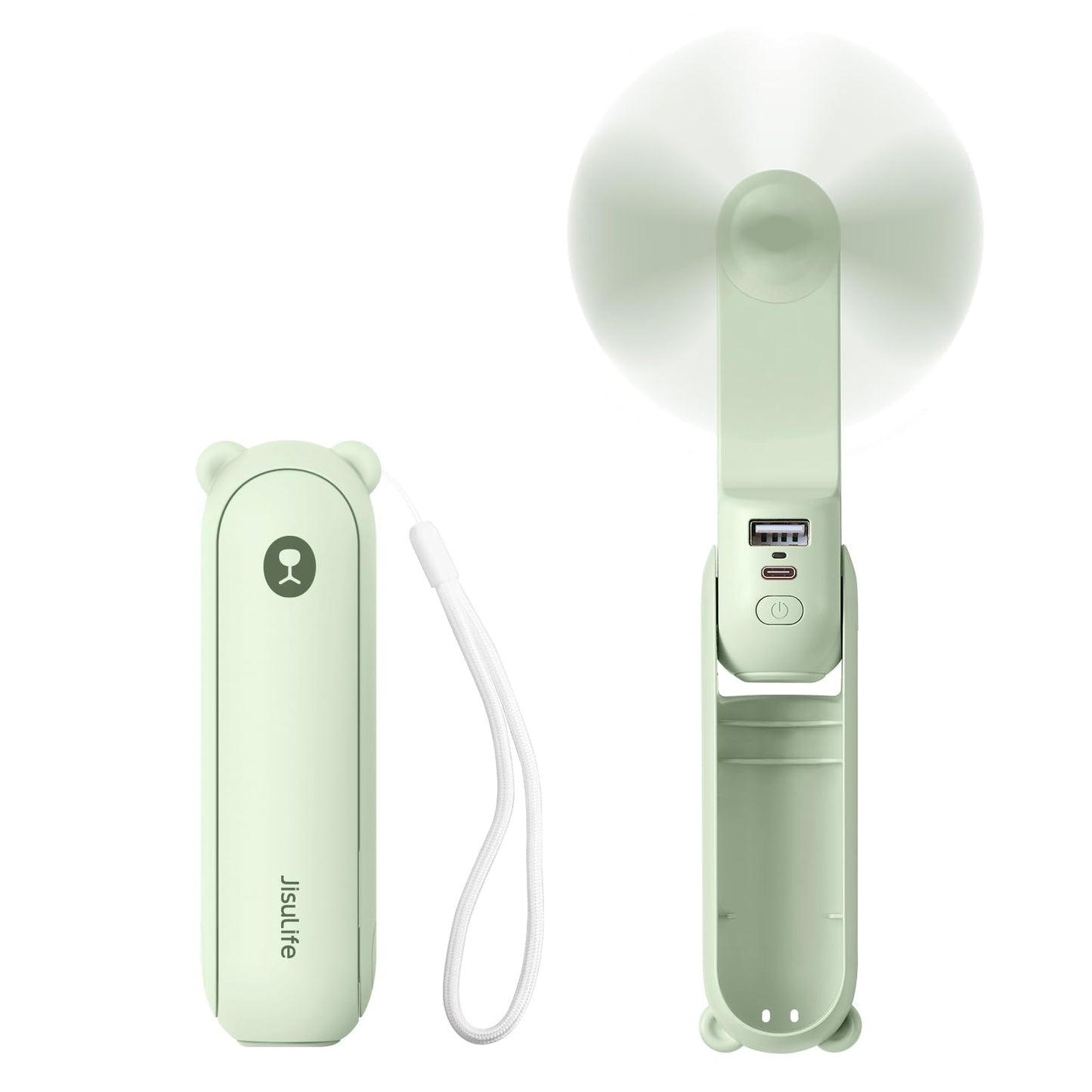 JISULIFE Handheld Mini Fan, Handheld Turbo Fan