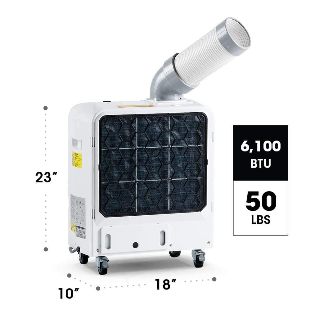 KoolBase MSC1800NE Indoor/Outdoor Mobile Spot Cooler, 6,100-BTU, R410A Refrigerant
