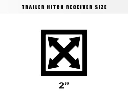 Armordillo Class 3 Trailer Hitch 2-Inch Receiver with Loaded Ball Mount|Compatible with 2011-2017 Ford Explorer / 2013-2017 Ford Police Interceptor Utility|8736197|Tow Hitch|Gloss Black