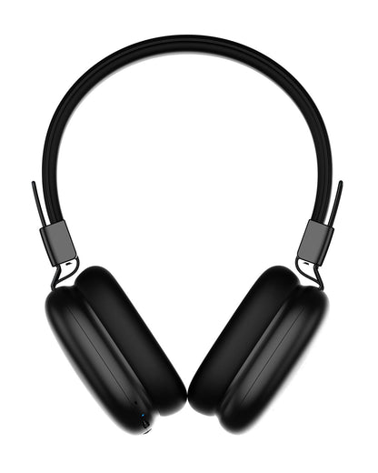awatrue Kids Bluetooth Headphones, Over-Ear Wireless Headphones with Microphone, Safe-Volume 85dBA, Bluetooth 5.4, Foldable Lightweight and Comfortable, 50H Playtime, USB-C Charging, Black