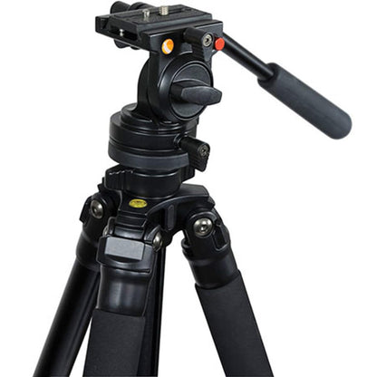 Celestron – Regal Premium Tripod – Durable Aluminum Support with Extendable Center Column – Swappable Feet for Any Surface – Works with Spotting Scope, Binoculars, Camera, Telescope