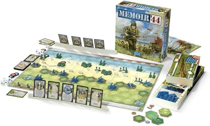 Memoir '44 Board Game - WWII Historical Board Game of Epic Battles! Tabletop Miniatures Strategy Game for Kids &amp Adults Ages 8+ 2-8 Players 30-60 Minute Playtime Made by Days of Wonder