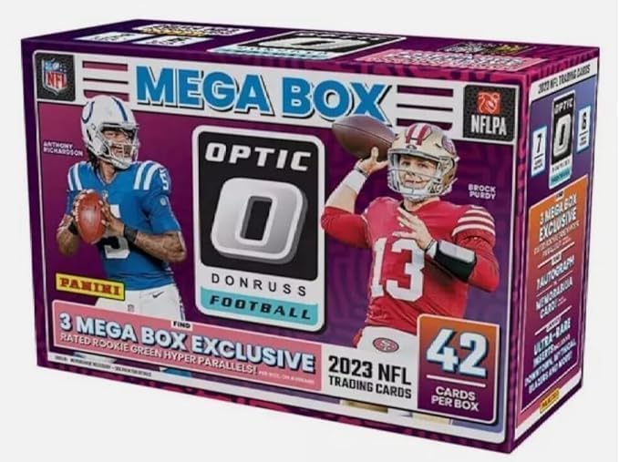2023 Donruss Optic Football Mega Box (42 Cards/Box)