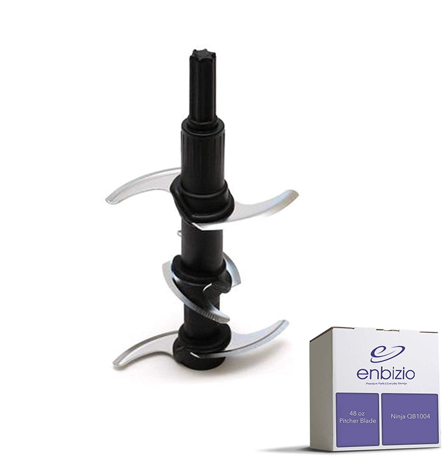 Enbizio Replacement Parts for Ninja Master Prep Qb1004 (48 oz Pitcher 6 Blade)
