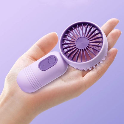 Mini Portable Fan 24 Pack, Cute Handheld Battery Operated Lightweight Small Personal Fans with 3 Speeds and USB Rechargeable Eyelash Fan for Stylish Girl Kids Women Men Office Outdoor Travel Camping