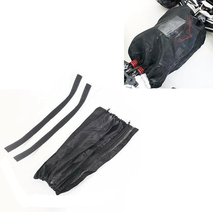 XBERSTAR Dirt Dust Snow Resist Guard Cover for 1/10 ERevo Summit/FOR ARRMA NERO 2.0 Waterproof Dirt Dust Protective Cover (BLACK)