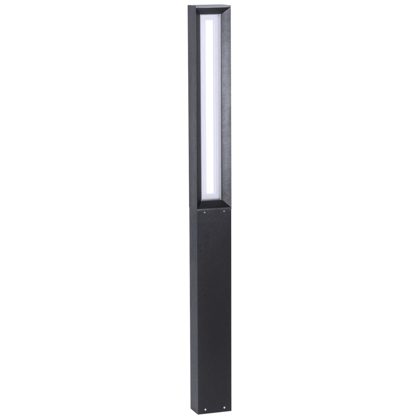 Linkmoon Landscape Path Light, 71" Modern Outdoor LED Pathway Lights, IP65 Waterproof Bollard Lighting for Yard, Driveway, Lawn, Courtyard & Garden Decoration