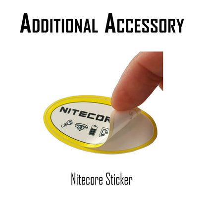Nitecore EDC29 EDC Tactical Flashlight, 6500 Lumen USB-C Rechargeable Slim Flat Shape with Spotlight Floodlight Strobe Modes Digital Display Sticker