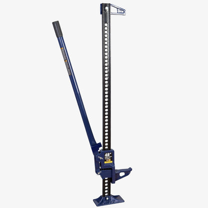 TCE ATR6501BU Torin 48" Ratcheting Off Road Utility Farm Jack, 3 Ton (6,000 lb) Capacity, Blue