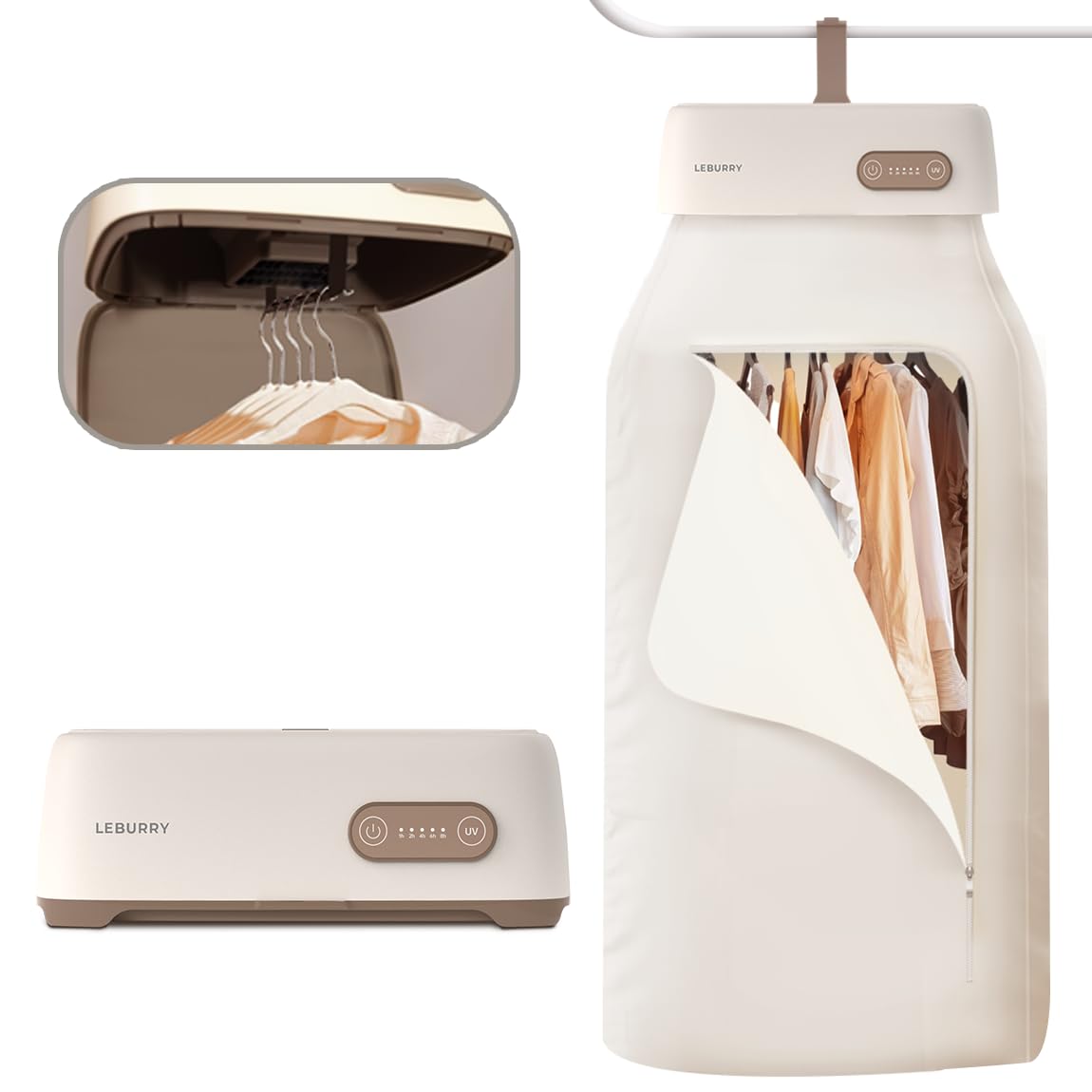 Foldable Washing Machine & Portable Clothes Dryer for Laundry, Baby Clothes, Underwear, Socks