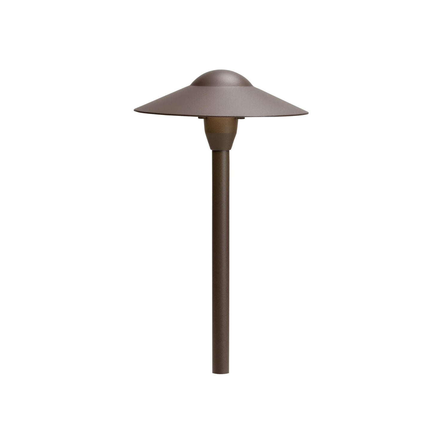 Kichler 15410AZT Path & Spread 1-Light 12V, Textured Architectural Bronze