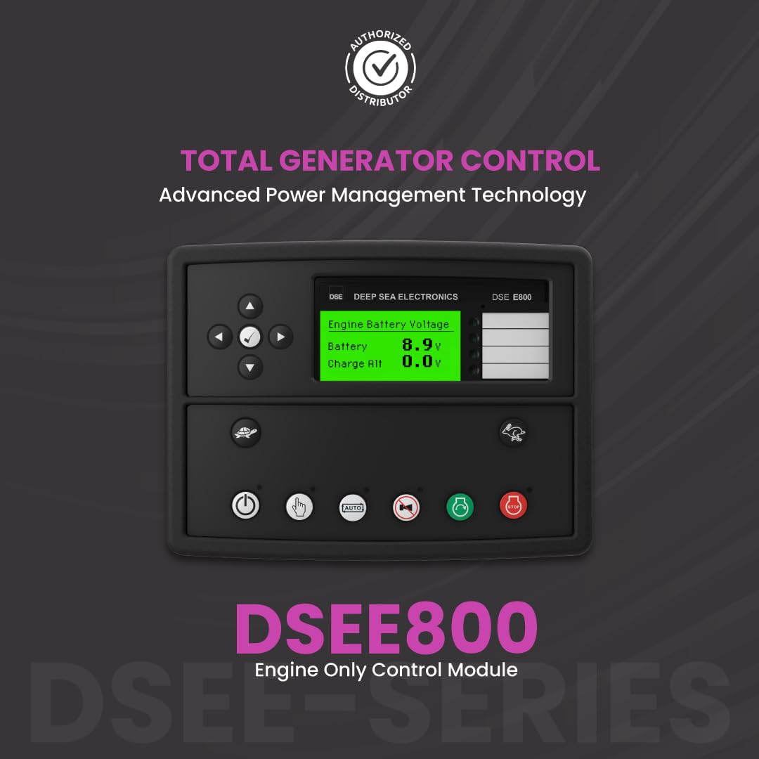 DSE E800-01 Original Made in UK | Engine Control Module for Engine Driven Pumps, compressors and Off-Highway Machinery