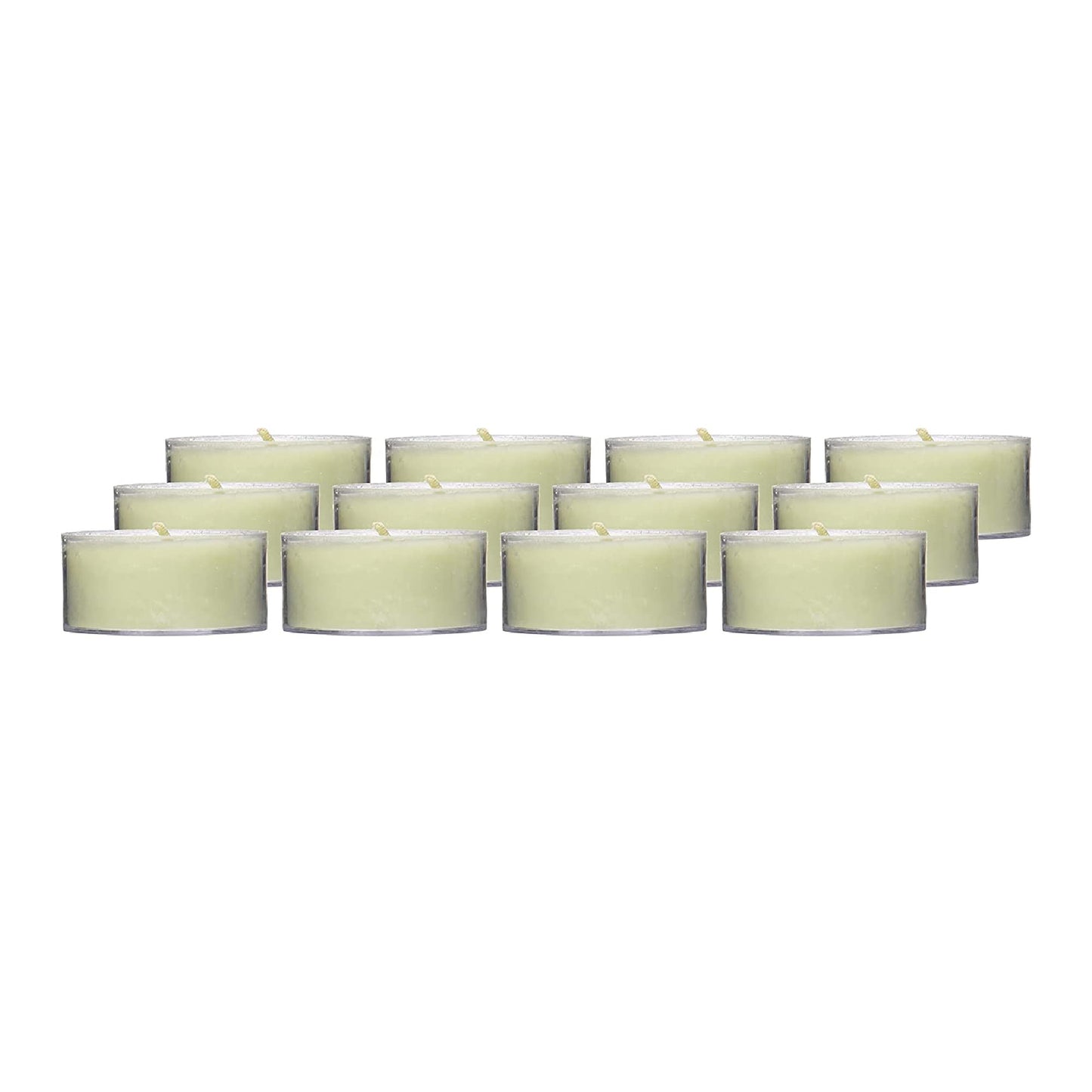 Claire Burke Original Tea Light Candles 1-Pack, 12 Scented Tealights 0.5 oz Each