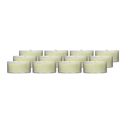 Claire Burke Original Tea Light Candles 1-Pack, 12 Scented Tealights 0.5 oz Each