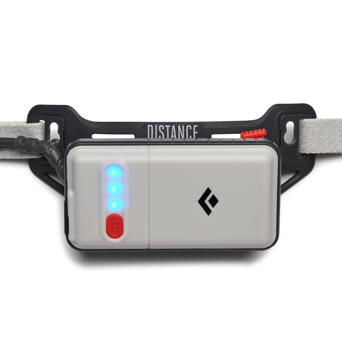 BLACK DIAMOND Distance 1500 Headlamp | 1500 Lumens | Rechargeable Battery Pack | PowerTap Control | IP67 Waterproof Running, Mountain Biking, Adventure Racing Light