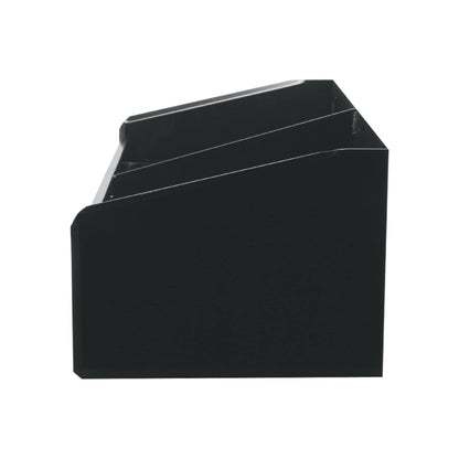 Extreme Max 5001.6139 Double Helmet Bay Wall-Mount Aluminum Cabinet Organizer for Enclosed Race Trailer, Shop, Garage, Storage - Black