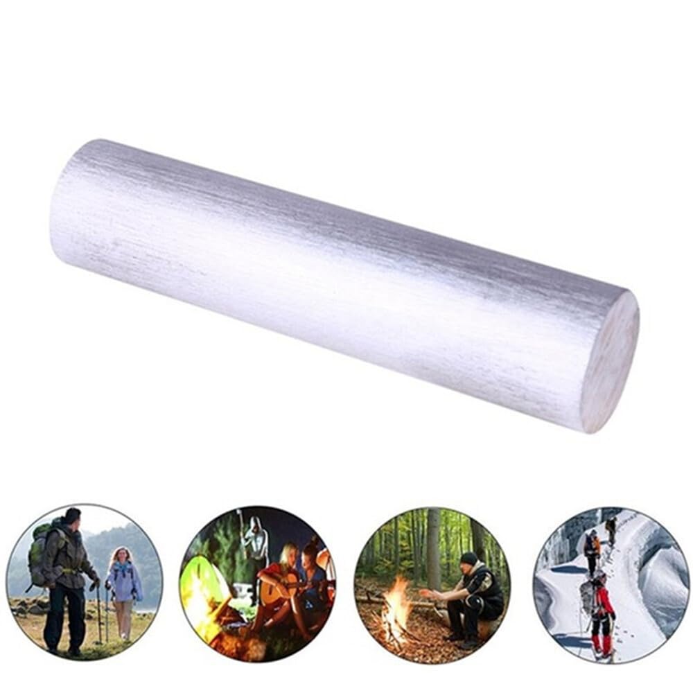40pcs High-Purity Magnesium Rods 99.99% Mg, 16mm x 9cm, for Outdoor Fire Starting & Survival Emergency Use