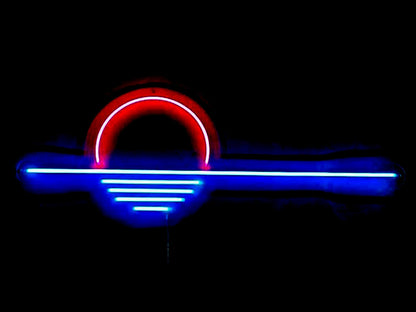 LED Decorative Lights USB Mountains Sunrise Sunset Led Neon Signs Home Decoration Wall Art Holiday Gift Brightness Adjustable 16.5''x11.8''