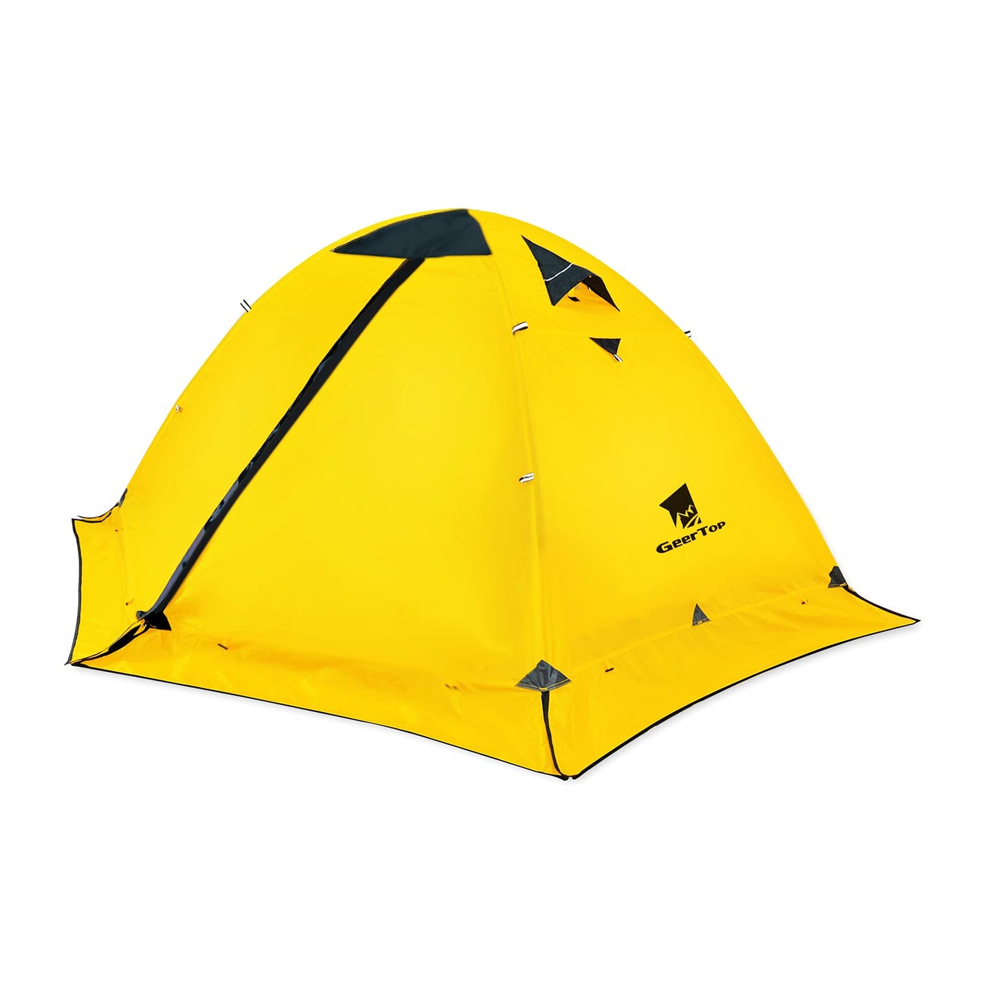 GEERTOP 2 Person Camping Tent Lightweight 4 Season Waterproof Double Layer All Weather Outdoor Survival Gear for Backpacking Hiking Travel - Easy Set Up