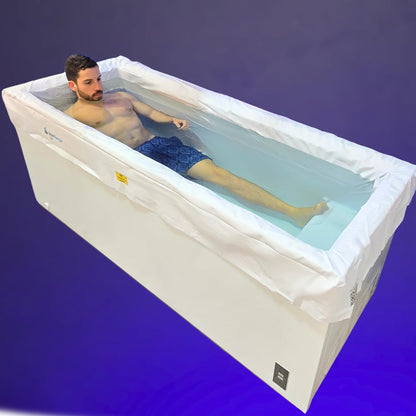 Caplide BoxPlunge Cold Plunge Liner Box 10 and Box19. Chest Freezer 10 cu. ft. or 19cuft to Cold Plunge Liner. Plug and Play. Heavy Duty. Deep Freezer Liner (Box 19 (Large))
