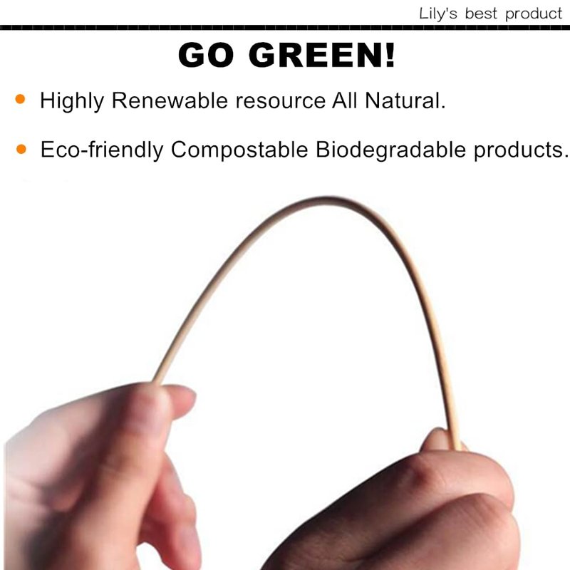 6" Natural Bamboo Skewers for BBQ，Appetiser，Fruit，Cocktail，Kabob，Chocolate Fountain，Grilling，Barbecue，Kitchen，Crafting and Party. Φ=4mm, More Size Choices 8"/10"/12"/14"/16"/17.5"/30"/36"(500 PCS)