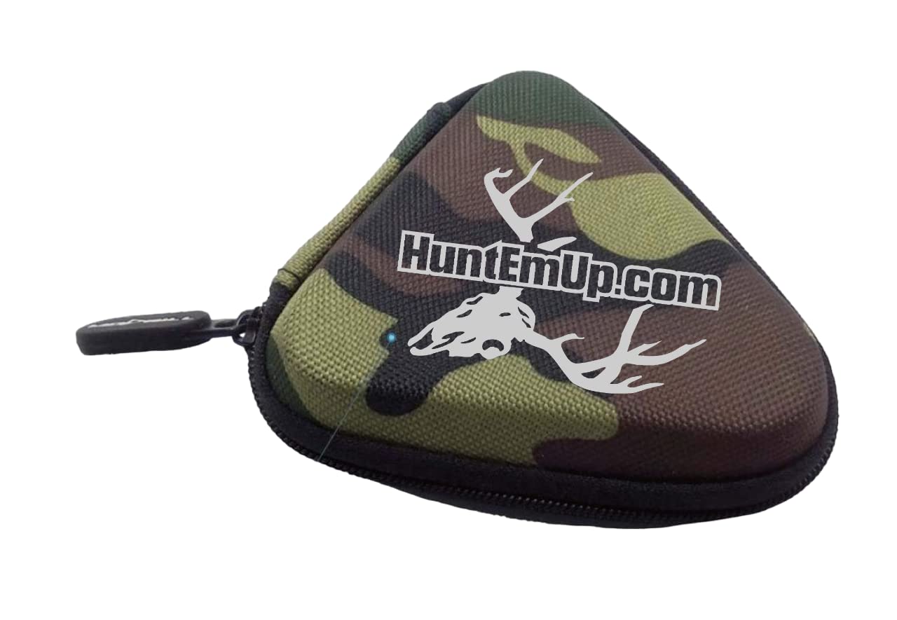 HuntEmUp Cuddelink 2pc L-Series Long-Range IR Trail Cameras with 2pc 32GB SD Cards High-Speed Card Reader with Zipper case