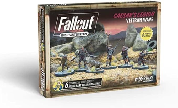 Modiphius Fallout - Wasteland Warfare - Caesar's Legion Veteran WaveMulticolor