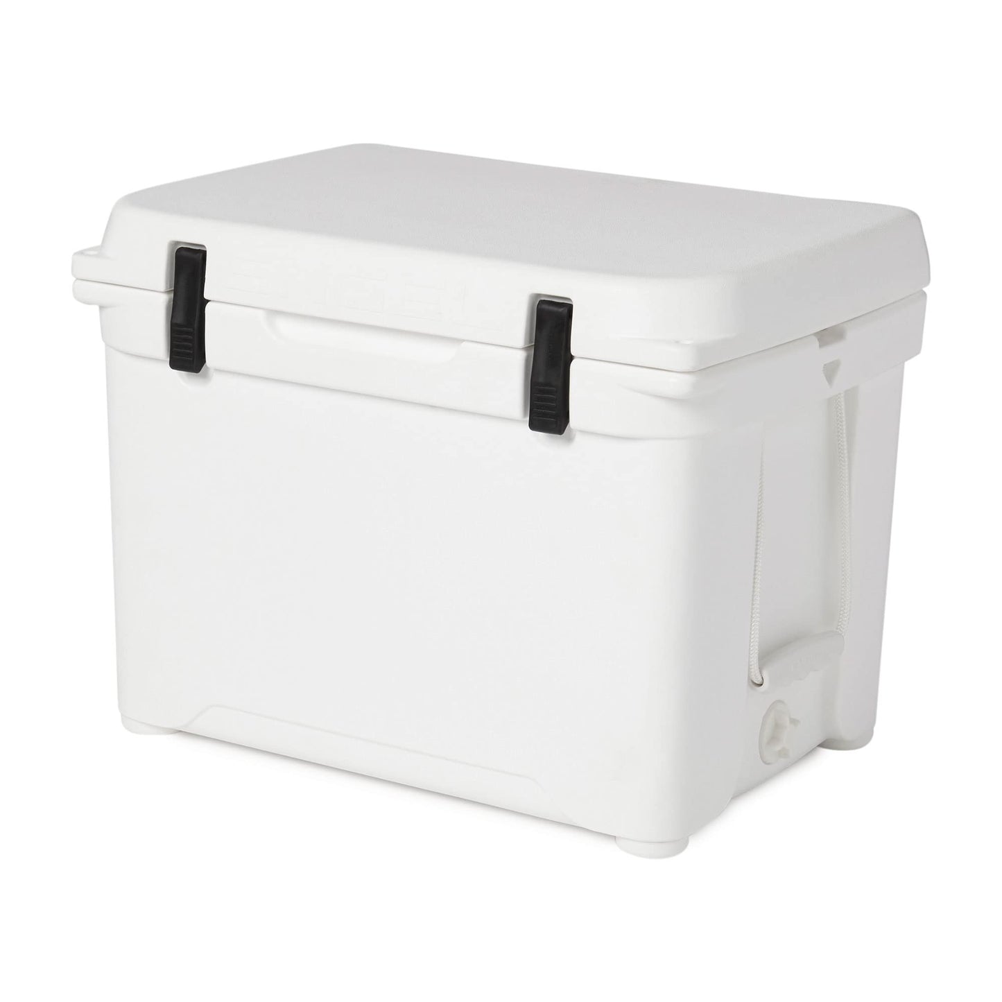 Engel Coolers ENG50 Cooler | 60 Can High Performance Durable Seamless Rotationally Molded Ice Box for Camping, Hunting, and Fishing - White