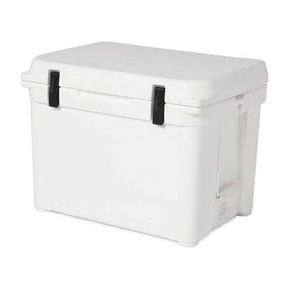 Engel Coolers ENG50 Cooler | 60 Can High Performance Durable Seamless Rotationally Molded Ice Box for Camping, Hunting, and Fishing - White