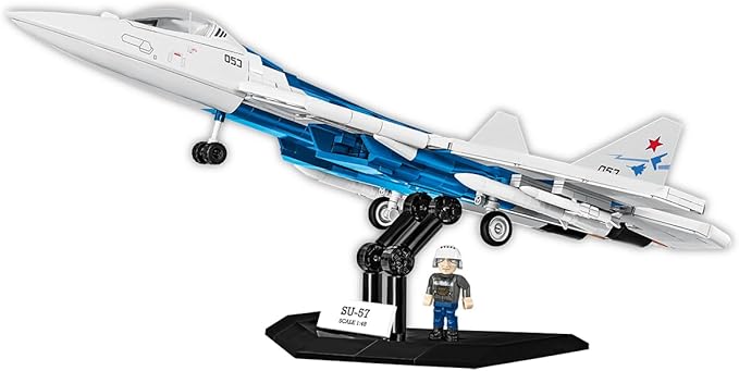 COBI Armed Forces SU-57 Felon Plane Building Set 928 Pieces