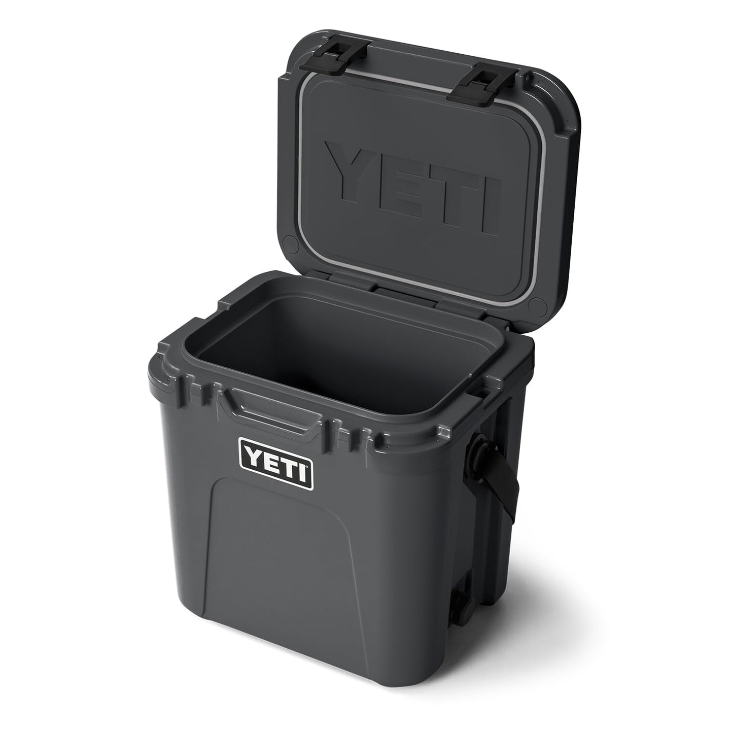 YETI Roadie 24 2.0 Hard Cooler with DoubleDuty Shoulder Strap and Drain Plug, Charcoal