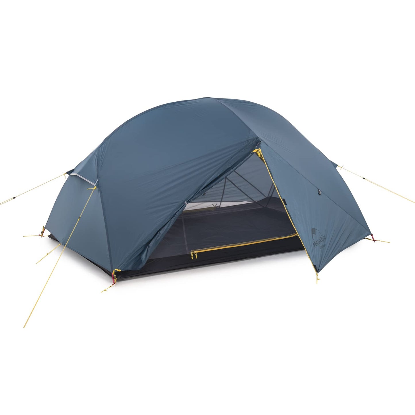 Naturehike Mongar 2 Person Backpacking Tent, 3 Season Camping Tent Ultralight Double Layer Free Standing Two Person Tents for Camping Hiking Cycling