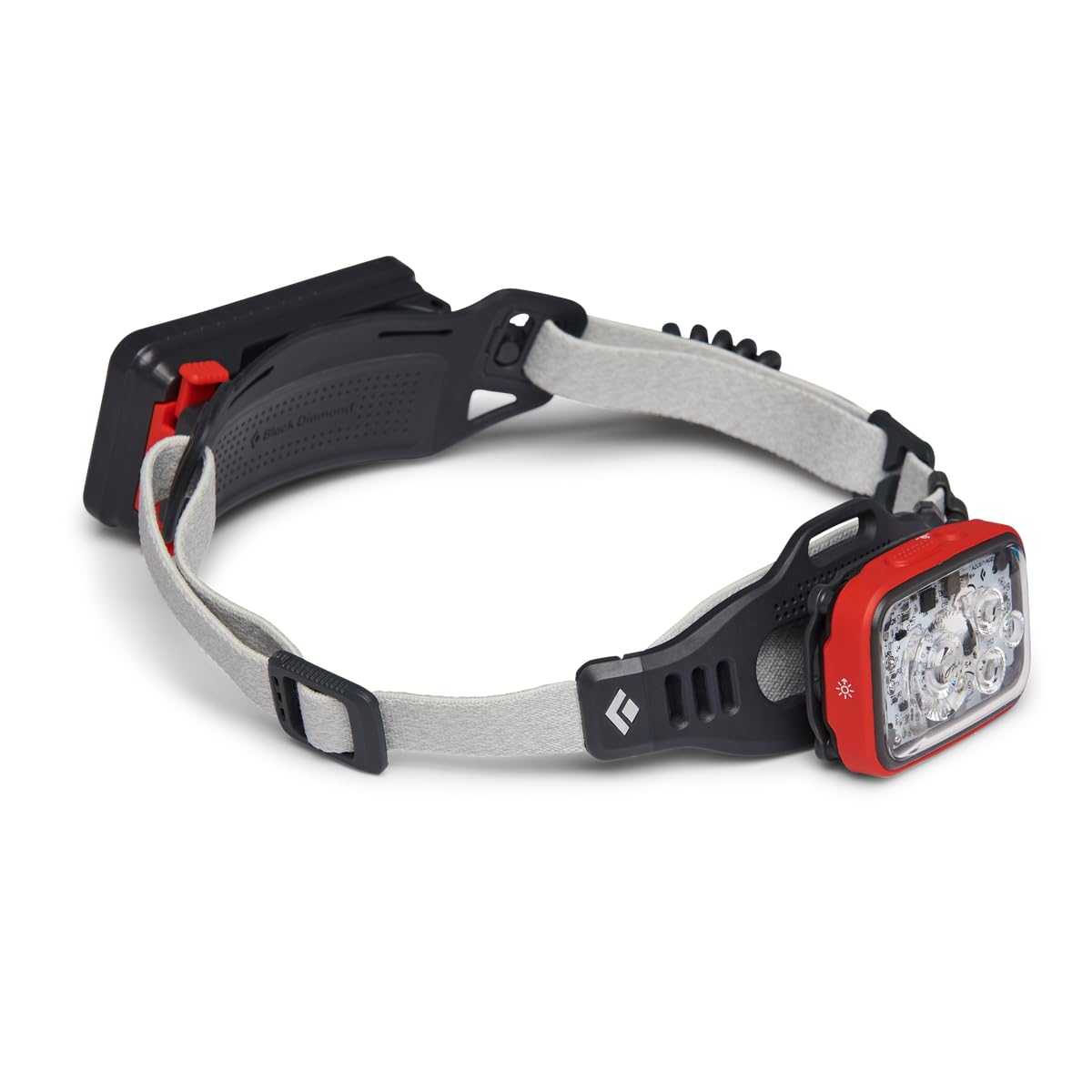 BLACK DIAMOND Distance 1500 Headlamp | 1500 Lumens | Rechargeable Battery Pack | PowerTap Control | IP67 Waterproof Running, Mountain Biking, Adventure Racing Light