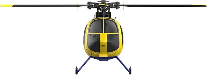 RC ERA C184 MD500 RC Helicopter 2.4G 6-Gyro 4CH Stabilized Helicopter Remote Control Aircraft with Optical Flow Sensor for Adults Enthusiasts