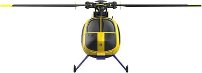 RC ERA C184 MD500 RC Helicopter 2.4G 6-Gyro 4CH Stabilized Helicopter Remote Control Aircraft with Optical Flow Sensor for Adults Enthusiasts