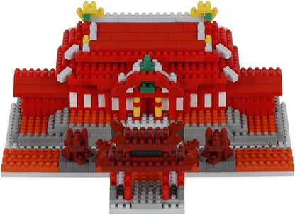 Nanoblock Shuri Castle construction toy NBM-030 multicolored