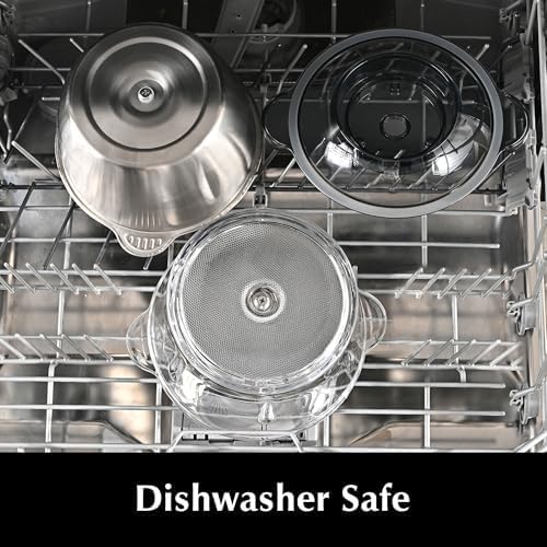 Kitchen in the box Mini Food Processor, Electric Meat Grinder & Food Chopper with 400W Powerful Veggie Chopper-One 3 Cup Bowl & S Blades for Meat/Fish/Vegetable/Baby Food