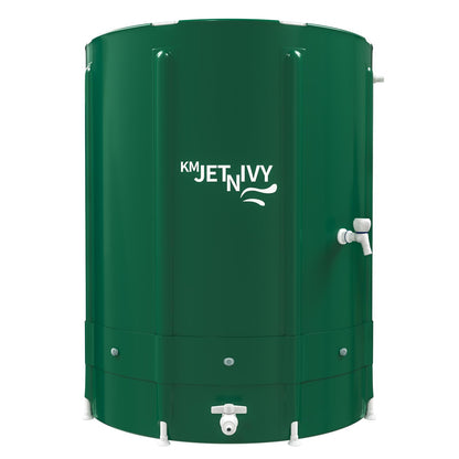 KMJETNIVY Rain Barrel Anti-Collapse Collapsible Rainwater Collection System,Portable Water Storage Tank,Garden Water Catcher(265G)