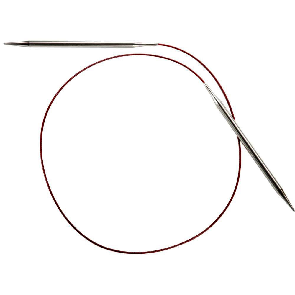 ChiaoGoo SS Red Lace Circular, 32-Inch (80 cm), US 7 (4.5 mm)
