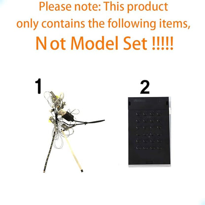 LED Light Kit Compatible with Lego Malfoy Manor Building Blocks Model - Lighting Set for 76453 (Model Set Not Included)