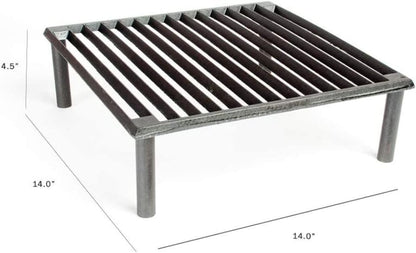 Chicago Brick Oven - Cast Iron Tuscan Grill - Amazing Camping Grill, Fire Pit Grill and Pizza Oven Grill