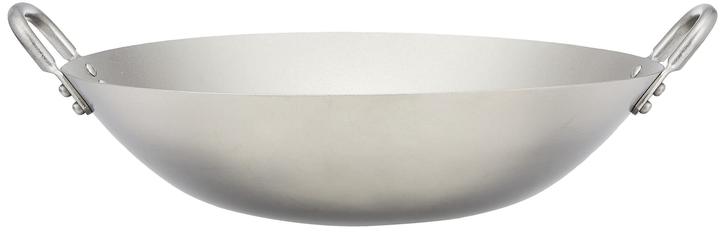 遠藤商事 Endoshoji ATY62030 Commercial Wok, 11.8 inches (30 cm), Titanium, Made in Japan